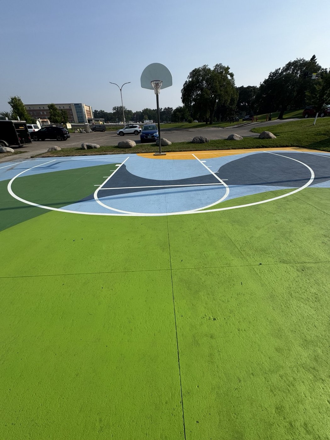Sport court detail view